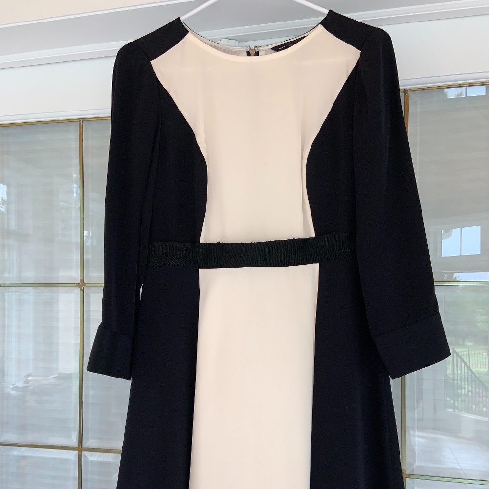 Marc by Marc Jacobs Black and Ivory Dress